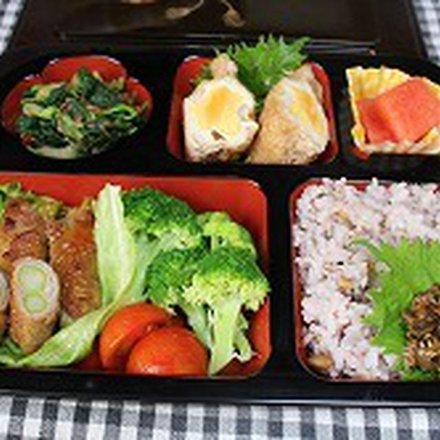 お弁当　と　ゴーヤの佃煮の作り方