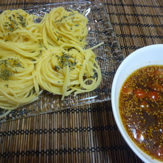 サンシャインとまとＤＥつけパスタ♪