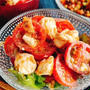 トマトとクリームチーズのおかか和え(動画レシピ)/Tomato and cream cheese with dried bonito.