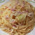ベーコンと玉ねぎのクリームパスタ