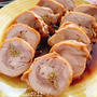生姜入りチキンロール(動画レシピ)/Chicken roll with ginger.