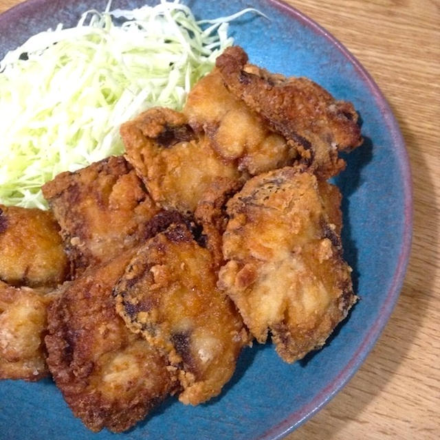 あまり食卓に上らない魚料理なのに好き　「鯖の竜田揚げ」