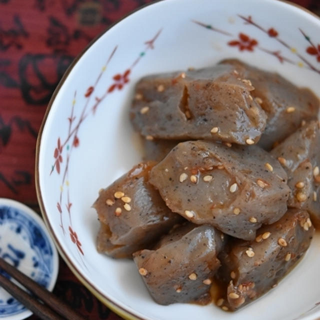 ご飯に合う♪オイスターソースが決め手の「こんにゃく」おかず