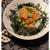 アボカドサーモン丼　と　れんこんと長芋青海苔焼き
