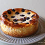 ブルーベリーのベイクドチーズケーキ❁