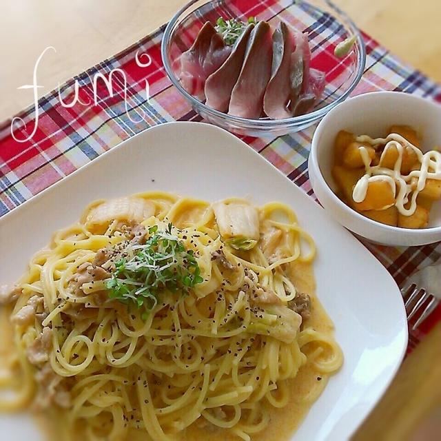 残り物リメイクランチ♪
