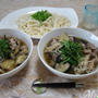 豚肉と茄子のうどん