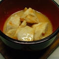 鶏もも肉の辛子味噌蒸し
