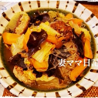 『八方だし』で「白菜＆肉団子煮」♪ Simmered Meat Ball