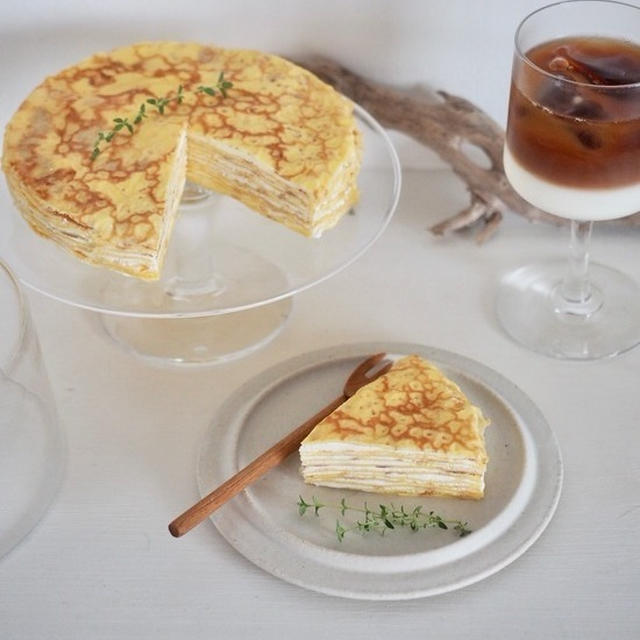 ミルクレープを作りました