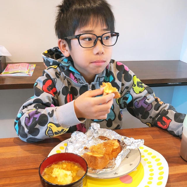 反抗期息子。