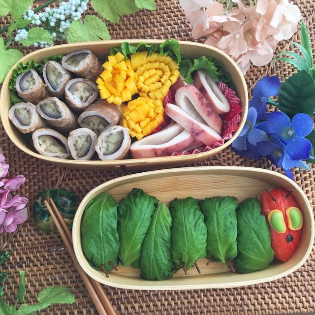 はらぺこあおむしの大葉寿司弁当～大葉寿司好評につき♪～