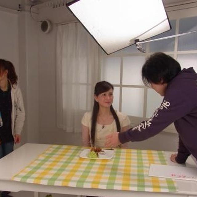 【新★料理番組の画像企画★おいしい出演、収録終了〜】
