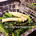 クックパッドでトップ１０入り「小松菜とチーズdeカレーマヨ☆サラダ」 by Jacarandaさん