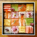 4.1　6周年記念のモザイク寿司