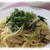青紫蘇たっぷりの和風パスタ