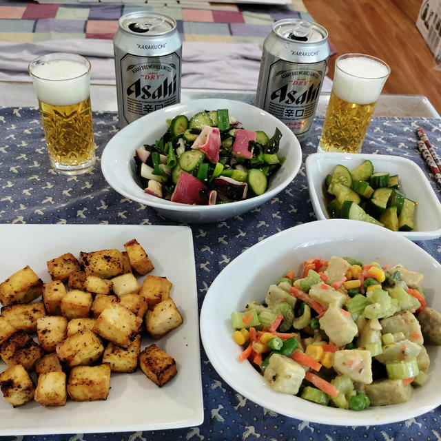 ぶらぶらと買い物して終わった日 ～ ビールと夕ご飯