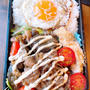 生姜焼きサラダ弁当です！！
