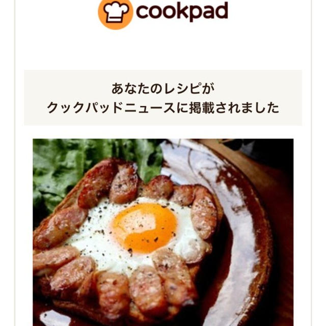 クックパッドニュース掲載📢