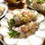 【豆苗の肉巻きねぎ梅ダレ】#レンジ調理#ヘルシー#腸活#簡単　…食べやすさを考えた遅めの晩ごはん
