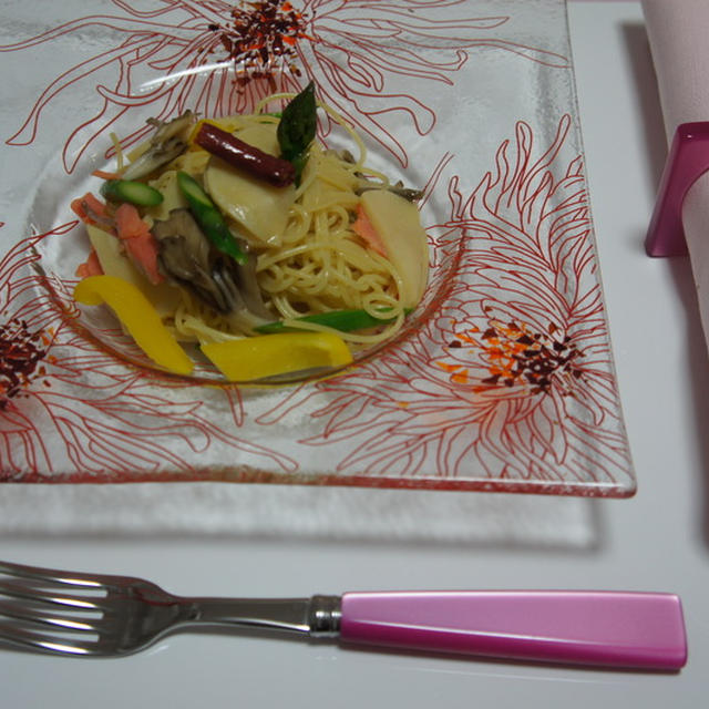 たけのこ　パスタ