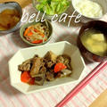 鶏肉と蓮根人参煮