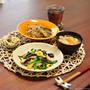 ナスはお好き？夫婦の会話と昨日と一昨日の晩ごはん