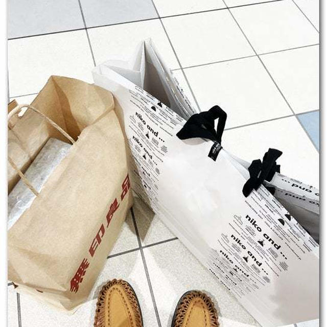 ららぽでかさばるお買い物