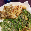 ４月２８日　金曜日　山菜の天ぷら＆塩天丼