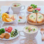 冷やご飯で３分♪豆乳卵雑炊( ⸝⸝•ᴗ•⸝⸝ )♡