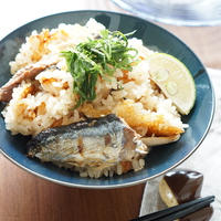 １品満足☆秋刀魚の炊き込みご飯【レシピ】