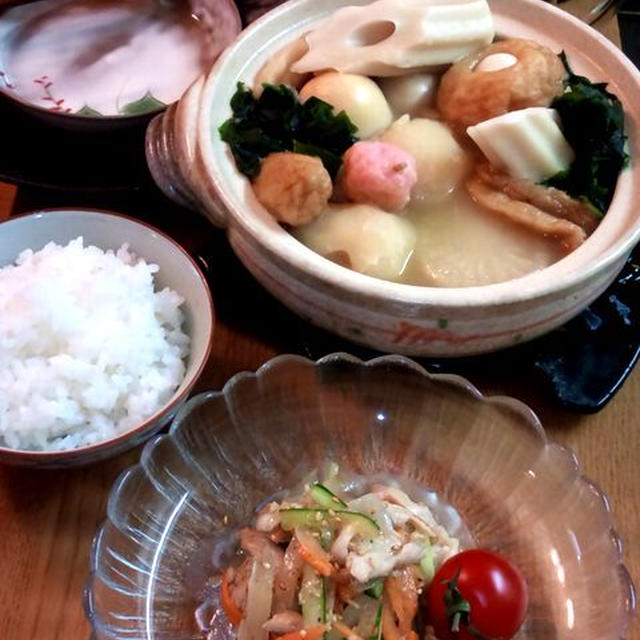 茹で鶏と野菜のマリネ ～ 鶏のうまみでシャキッと野菜と♪