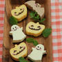 ハロウィンのミルクチーズケーキ。