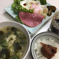 ３/12 久々ちゃんと食べた朝ご飯 笑笑