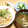 鯖缶の炊き込みご飯☆