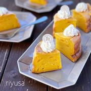 【材料4つで簡単おやつ】かぼちゃのムッチリケーキ