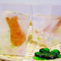 ［お盆のお菓子に・・・］にゃんこの錦玉羹風