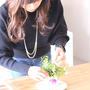「眞窯」Table Style ３ お花と器で楽しもう！（そして感動！「本場のひつまぶし」）