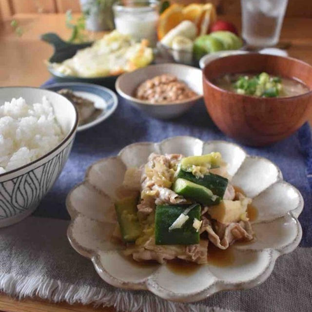 関東2部大学サッカー部との練習試合！朝ごはんと大喜びの晩ごはん。