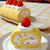 ホットケーキミックスで★ふわふわイチゴロールケーキ