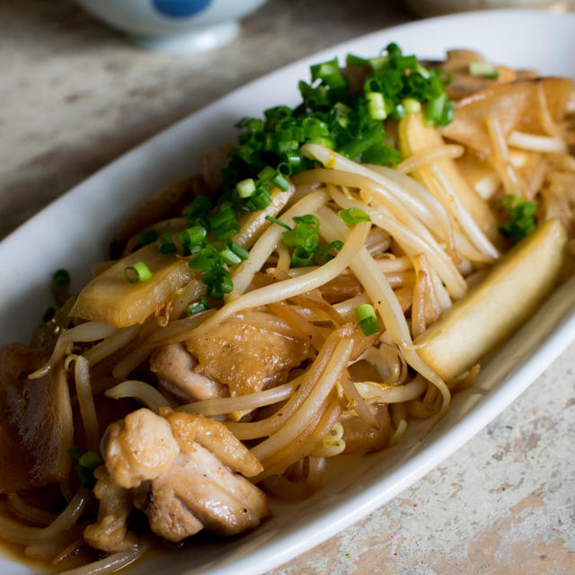 味しみ大根の野菜炒め