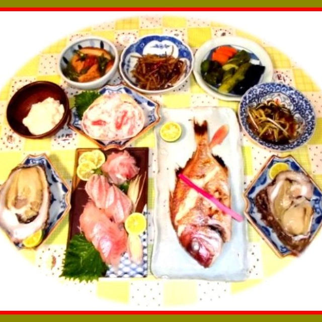 今夜の晩ご飯は海鮮で
