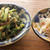 【管理栄養士の献立】かき菜のかつお節あえ・新玉ねぎの麻辣(マーラー)ペッパーあえ