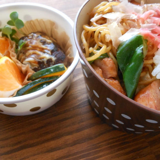焼きそば丼べんとう