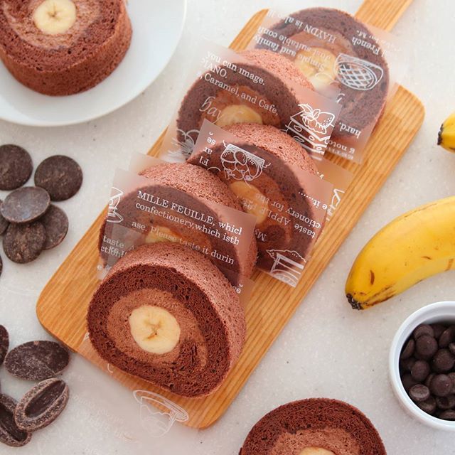 【お菓子教室】２月はチョコバナナロールケーキ！