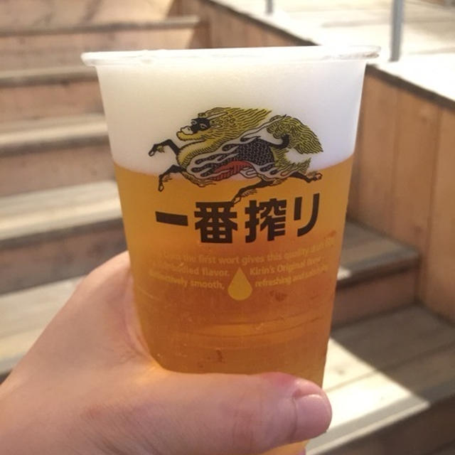 キリン一番搾りガーデン　表参道　最終日に行ってきました　楽しい夏の思い出
