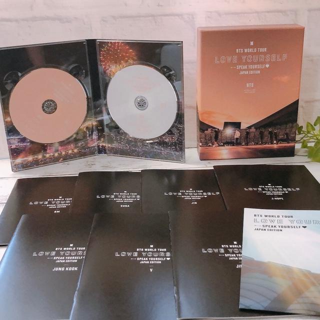 今更ながら BTS WORLD TOUR LOVE YOURSELF のDVD買いました