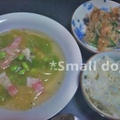 Recipe★レタスと枝豆のスープ