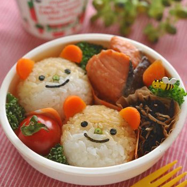 【連載】レシピブログ「くまちゃんおにぎりのお弁当」