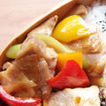 【お弁当のおかず】鶏肉とパプリカの中華風炒め